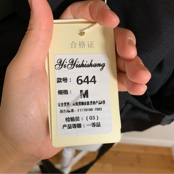 Black Wrap Skirt Dress from Korea - Picture 12 of 12